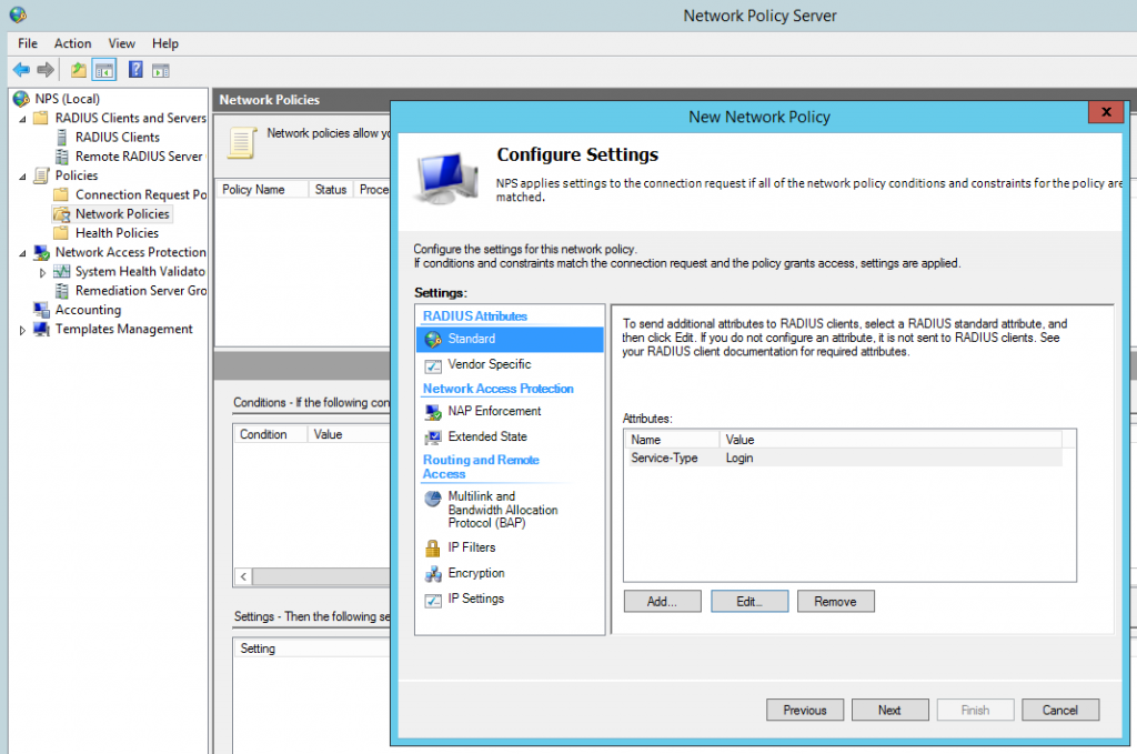 Cisco AAA Authentication with RADIUS against Active Directory 2012 NPS